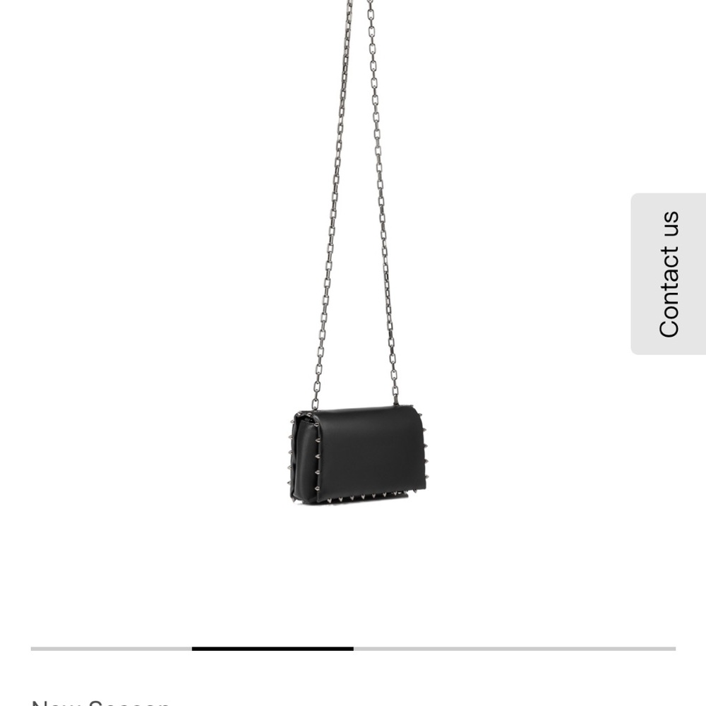 Christian Louboutin Black Studded Clutch - Picture 5 of 8